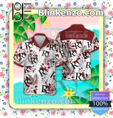 University of Redlands Men's Short Sleeve Aloha Shirts