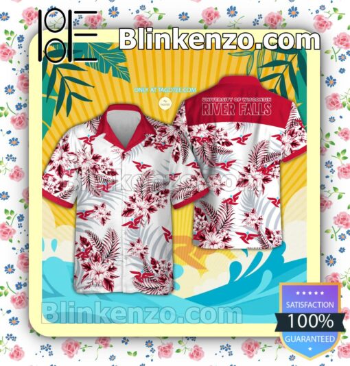 University of Wisconsin-River Falls Men's Short Sleeve Aloha Shirts