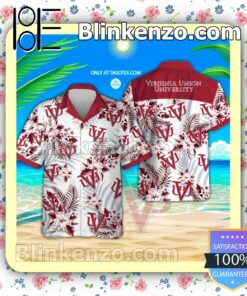 Virginia Union University Men's Short Sleeve Aloha Shirts