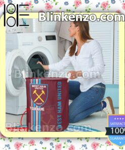 West Ham United EPL Laundry Basket b