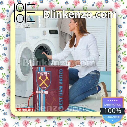 West Ham United EPL Laundry Basket b