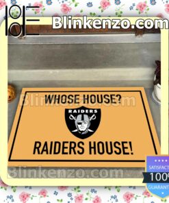 Whose House Raiders House Welcome Mats