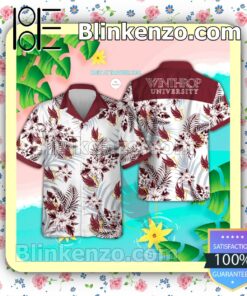 Winthrop University Men's Short Sleeve Aloha Shirts