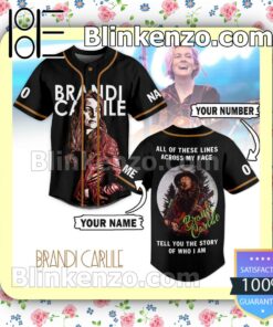 Brandi Carlile All Of These Lines Across My Face Personalized Jersey Shirt