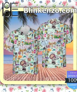 Bratz 2000s Aloha Short Sleeve Shirt