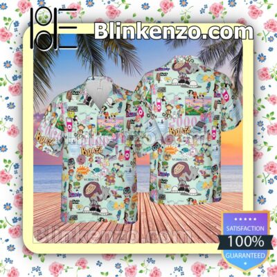 Bratz 2000s Aloha Short Sleeve Shirt