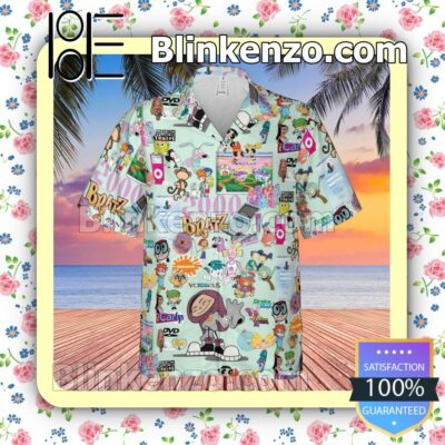 Amazing Bratz 2000s Aloha Short Sleeve Shirt