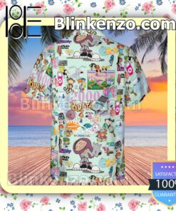 Father's Day Gift Bratz 2000s Aloha Short Sleeve Shirt