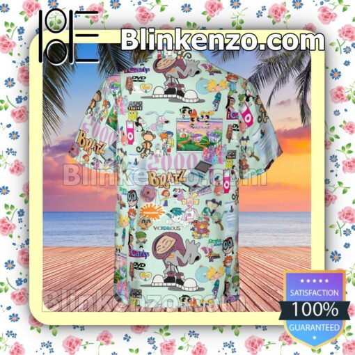 Father's Day Gift Bratz 2000s Aloha Short Sleeve Shirt