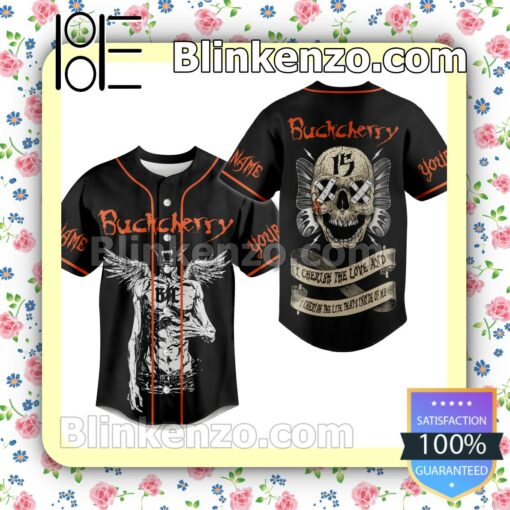 Buckcherry I Cherish The Love Personalized Jersey Shirt