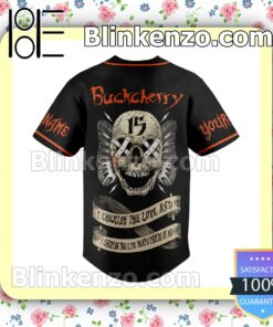 Sale Off Buckcherry I Cherish The Love Personalized Jersey Shirt