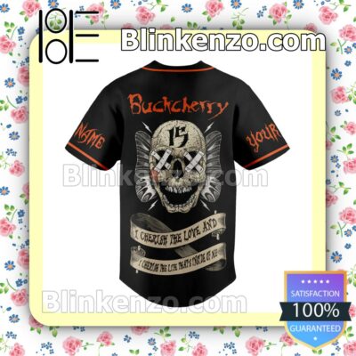 Sale Off Buckcherry I Cherish The Love Personalized Jersey Shirt