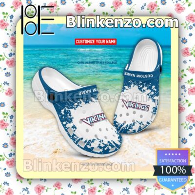 Carl Albert State College Custom Crocs Clog