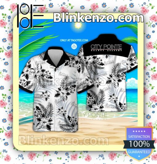 City Pointe Beauty Academy Logo Hawaiian Shirt