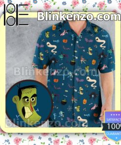 New Cute Spooky Classic Monster Casual Shirts