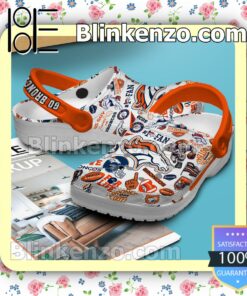 Fantastic Denver Broncos Go Broncos Crocs Clogs