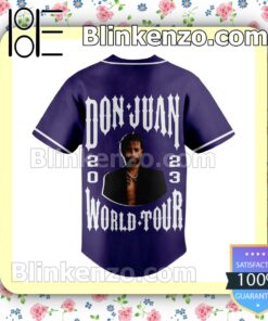 Adult Don Juan World Tour 2023 Jersey Shirt