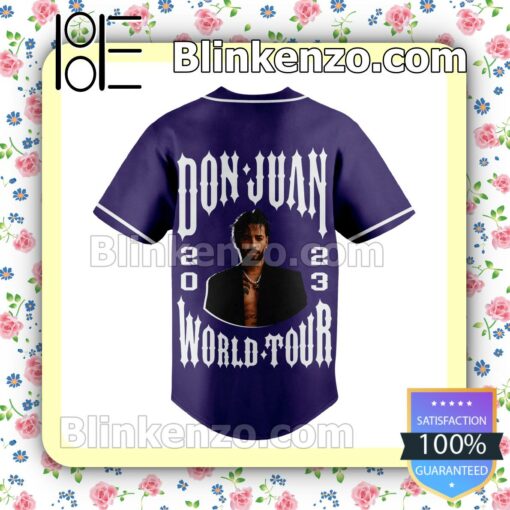 Adult Don Juan World Tour 2023 Jersey Shirt