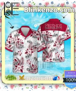 Friends University Logo Hawaiian Shirt