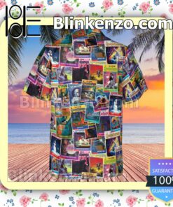 Adult Goosebumps Covers Collage Casual Shirts
