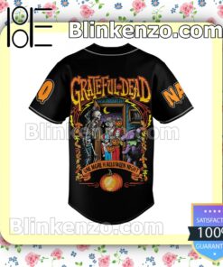 Drop Shipping Grateful Dead One More Halloween Night Personalized Jersey Button Down Shirts
