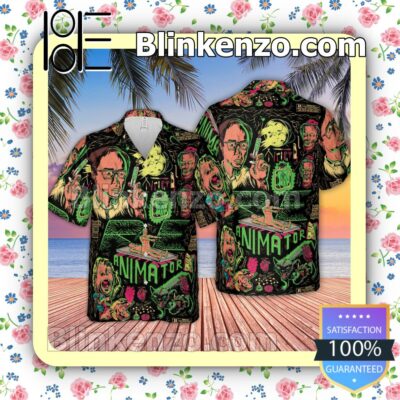 Herbert West-reanimator Aloha Short Sleeve Shirt