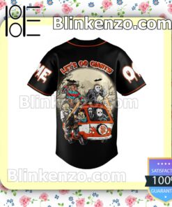 New Horror Characters San Francisco Giants Let's Go Giants Personalized Jersey Shirt