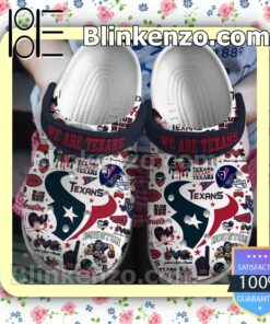 Houston Texans We Are Texans Clogs Shoes