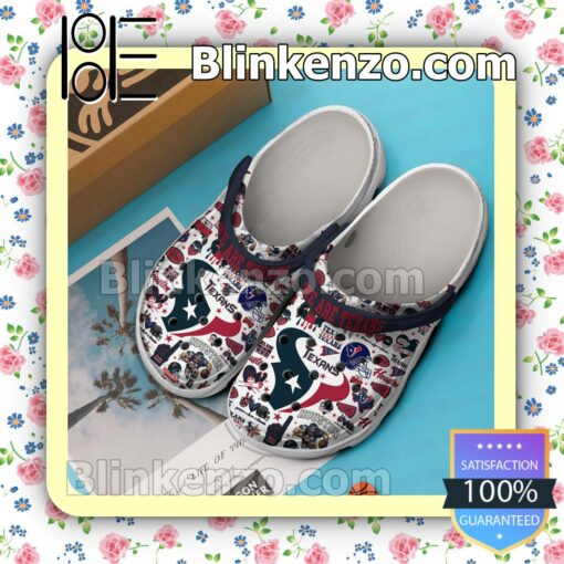 Sale Off Houston Texans We Are Texans Clogs Shoes