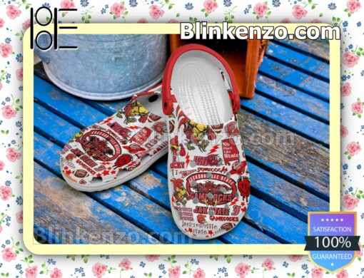 Handmade Jax State Gamecocks Fear The Beak Crocs Clogs