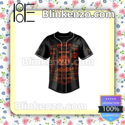 Best Kiss Hotter Than Hell Jersey Button Down Shirts