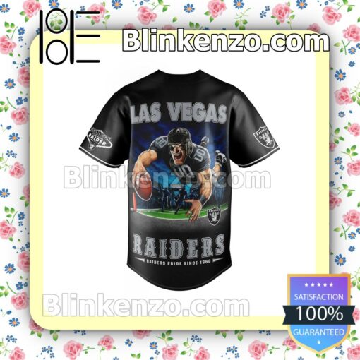 Buy In US Las Vegas Raiders 100% Die Hard Original Jersey Button Down Shirts