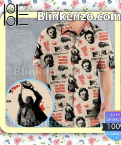 Leatherface The Texas Chainsaw Massacre Men Aloha Shirts a