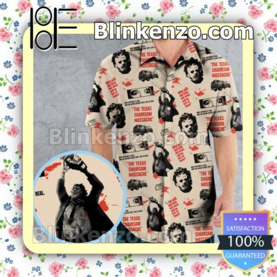 Leatherface The Texas Chainsaw Massacre Men Aloha Shirts a