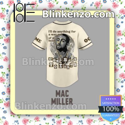 Adorable Mac Miller Come Back To Earth Personalized Jersey Shirt