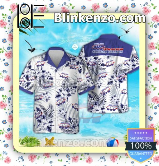 Millennium Training Institute Logo Hawaiian Shirt