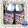 Minnesota Twins Win Twins Fan Pattern Crocs