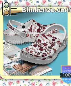 POD Mississippi State Bulldogs Hail State Crocs Clogs