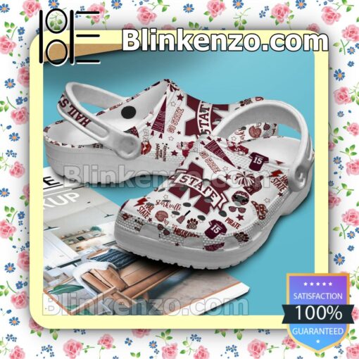 POD Mississippi State Bulldogs Hail State Crocs Clogs