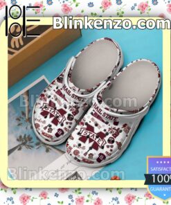 Awesome Mississippi State Bulldogs Hail State Crocs Clogs