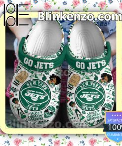 New York Jets Go Jets Crocs Clogs