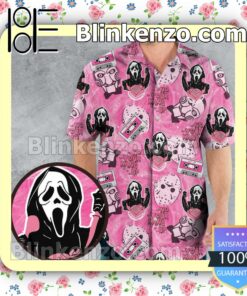 Fast Shipping No Your Hang Up Ghostface Aloha Short Sleeve Shirt