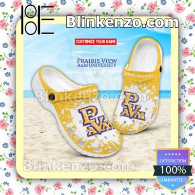 Prairie View A & M University Custom Crocs Clog