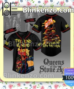 Queens Of The Stone Age The End Is Nero Personalized Jersey Shirt