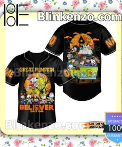 Snoopy Great Pumpkin Believer Since 1966 Custom Jerseys