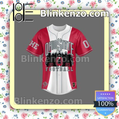 Best Shop Sons Of Buckeyes Ohio State Personalized Jersey Button Down Shirts