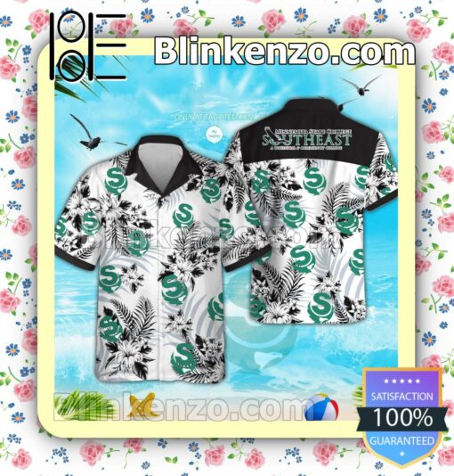 Southeast Technical Winona Minnesota State College Logo Hawaiian Shirt