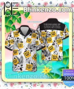 The College of Wooster Logo Hawaiian Shirt