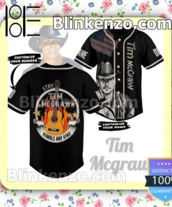 Tim Mcgraw Humble And Kind Personalized Jersey Shirt