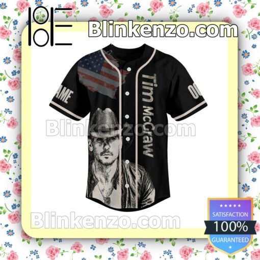 Amazing Tim Mcgraw Humble And Kind Personalized Jersey Shirt